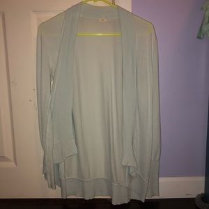 Light JCrew cardigan